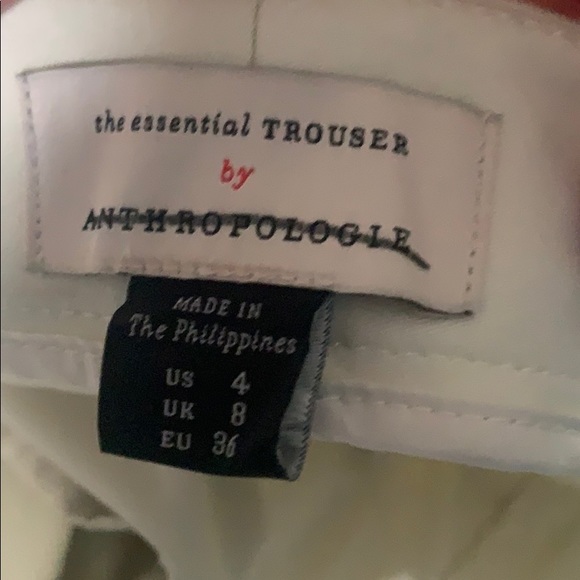 NWT Anthropologie Pintucked Essential Trouser Pant - Picture 2 of 4